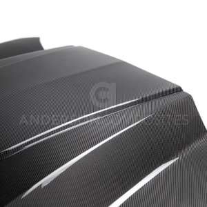 Chevrolet Camaro Hood - Anderson Composites - Double Sided - Carbon Fiber - `16-`21